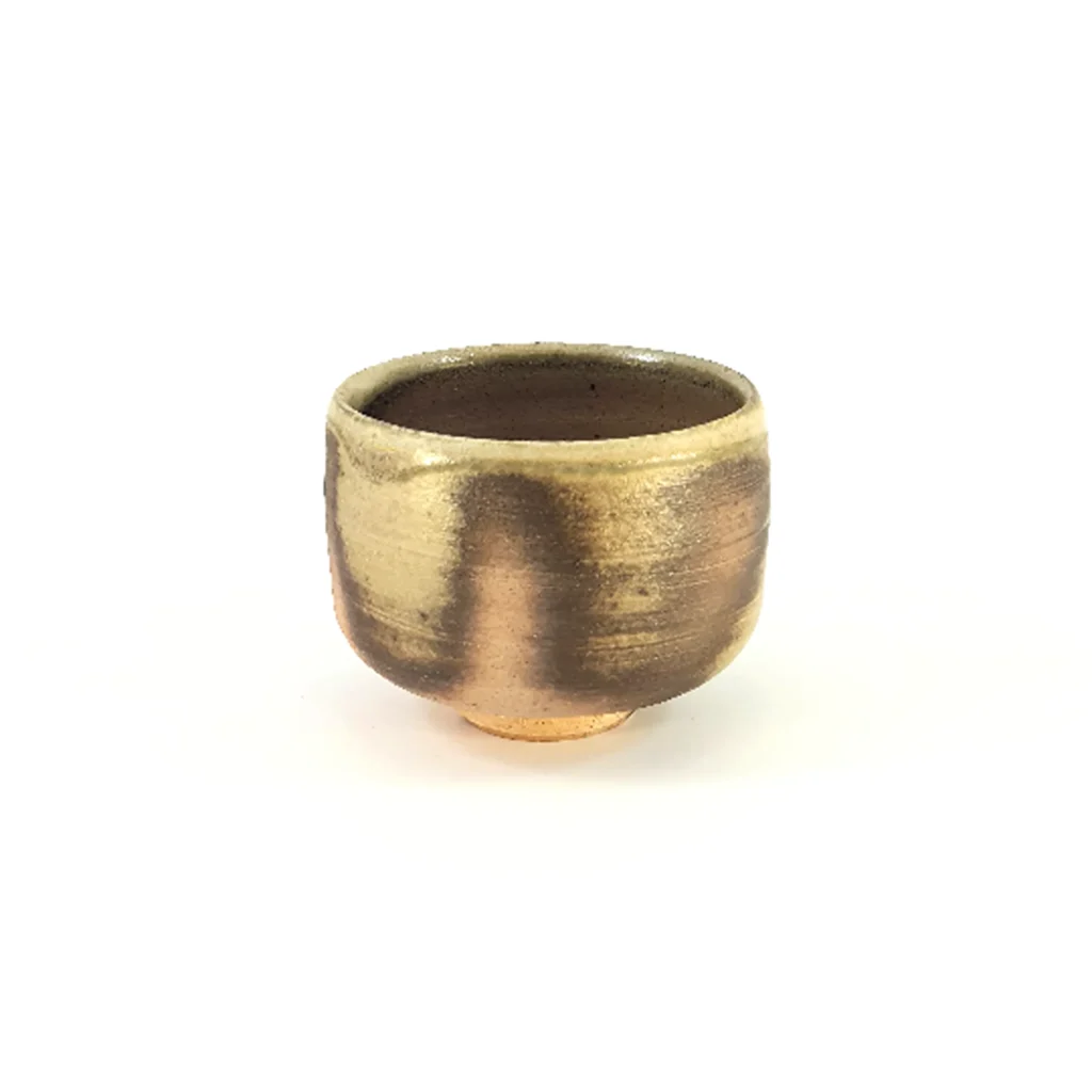 Han-tsutsu-gata Anagama Chawan arbatos puodelis