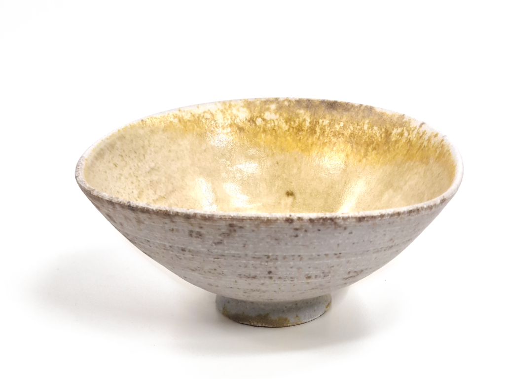 Rankų darbo porceliano Chawan arbatos puodelis – Anagama keramika